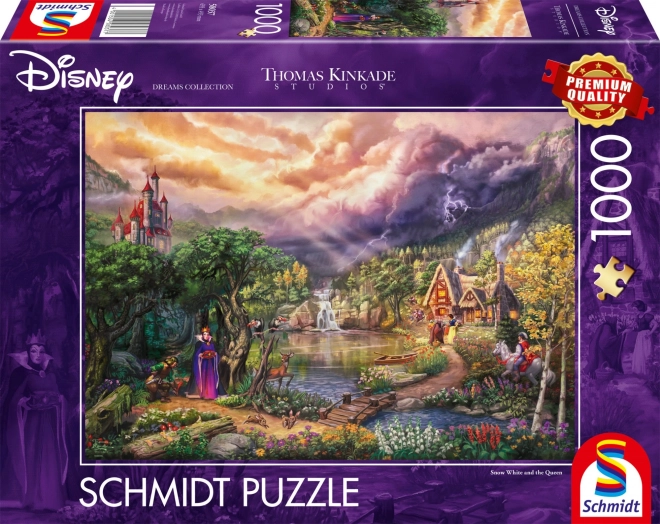 Puzzle Disney: Sněhurka a Zlá královna