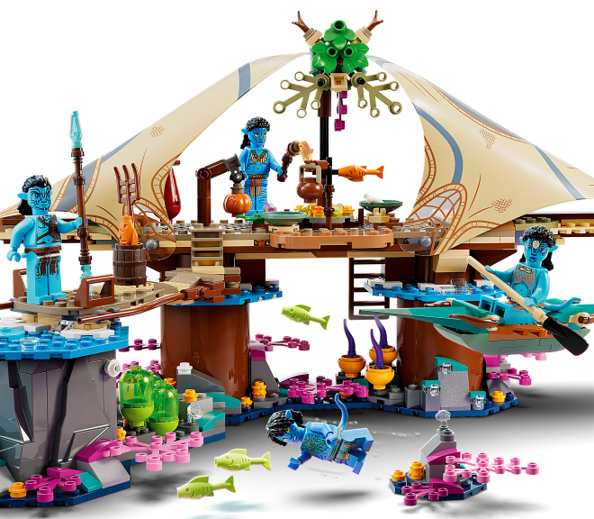 LEGO® Avatar 75578 Dům kmene Metkayina na útesu