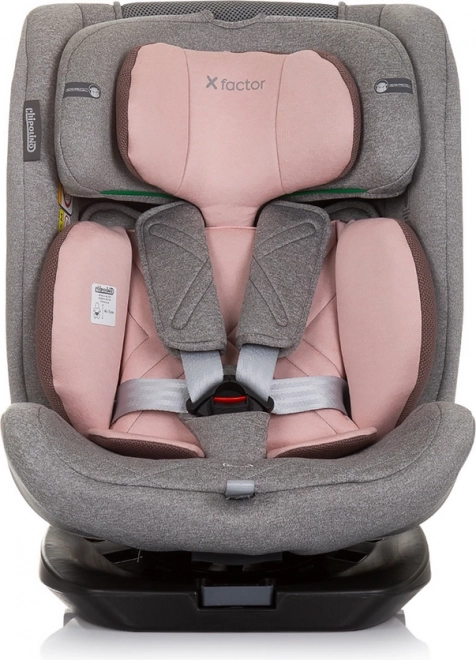 CHIPOLINO Autosedačka X Factor i-Size 40-150cm Isofix 360 Flamingo