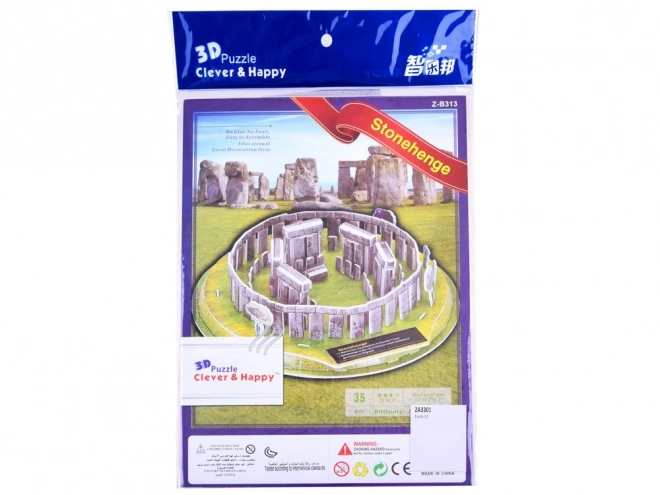 Przestrenné 3D puzzle Stonehenge