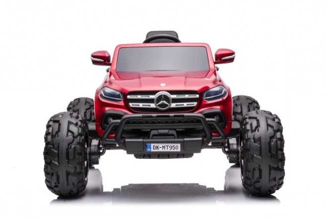 Autobaterie Mercedes DK-MT950 4x4 Červená barva