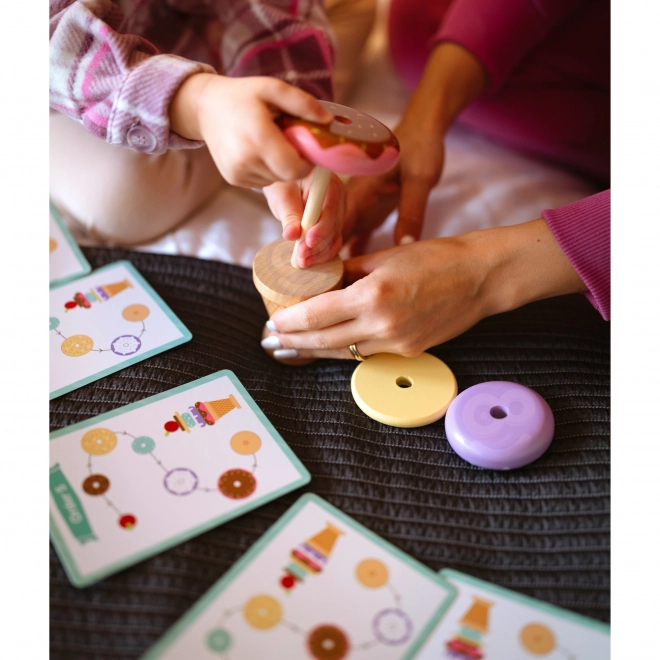 Woopie Green dřevěné zmrzliny montessori cukrárna