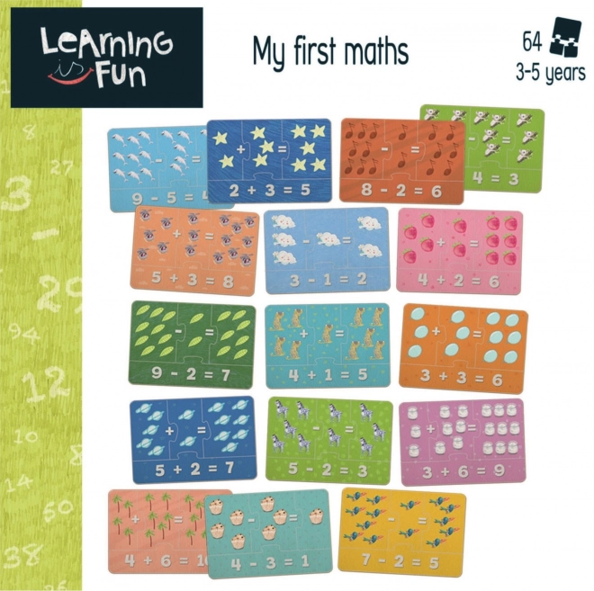 EDUCA Vzdělávací puzzle a hra Learning is Fun: Moje první matematika