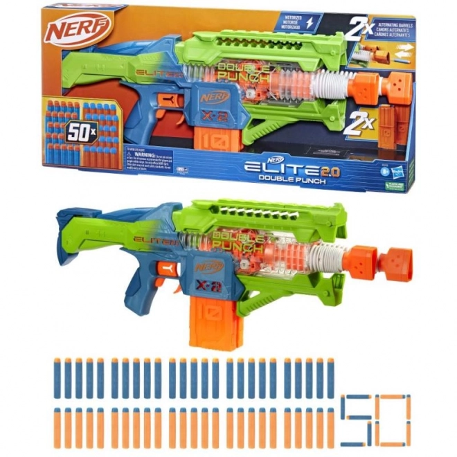 Dvouranný blástr Nerf Elite 2.0