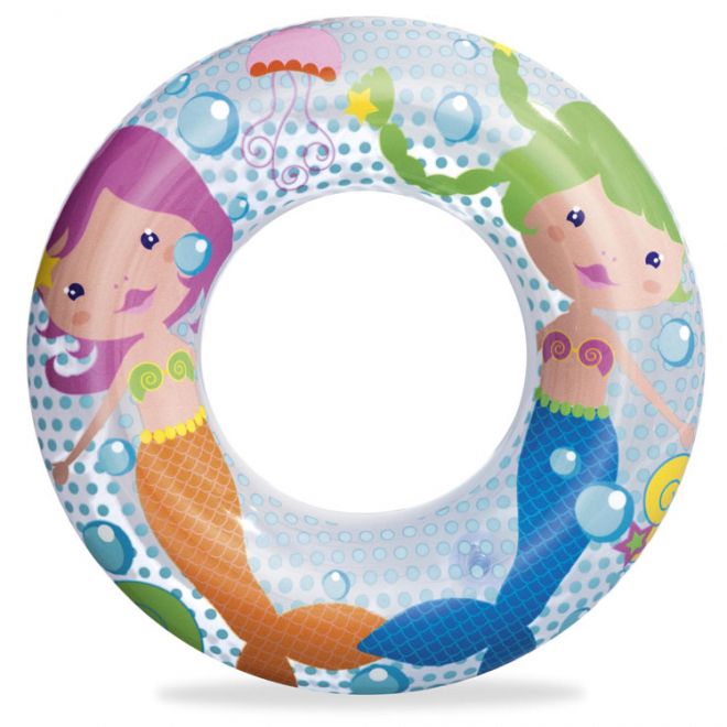 Nafukovací kruh mořská zvířátka - 51 cm – mořská panna