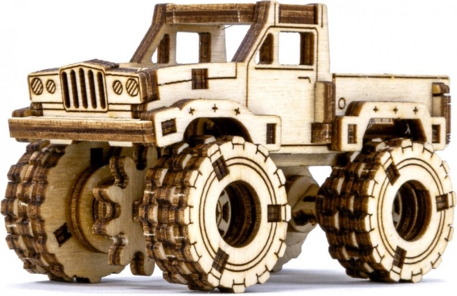 Wooden City 3D puzzle Superfast Monster Truck č.3