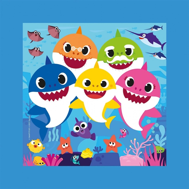 CLEMENTONI Puzzle Frame Me Up Baby Shark 60 dílků