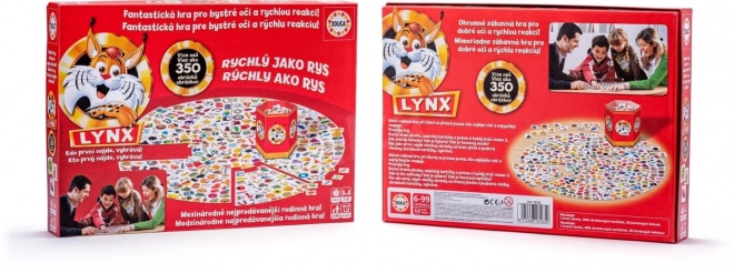 EDUCA Hra Lynx - Rychlý jako rys 350 obrázků