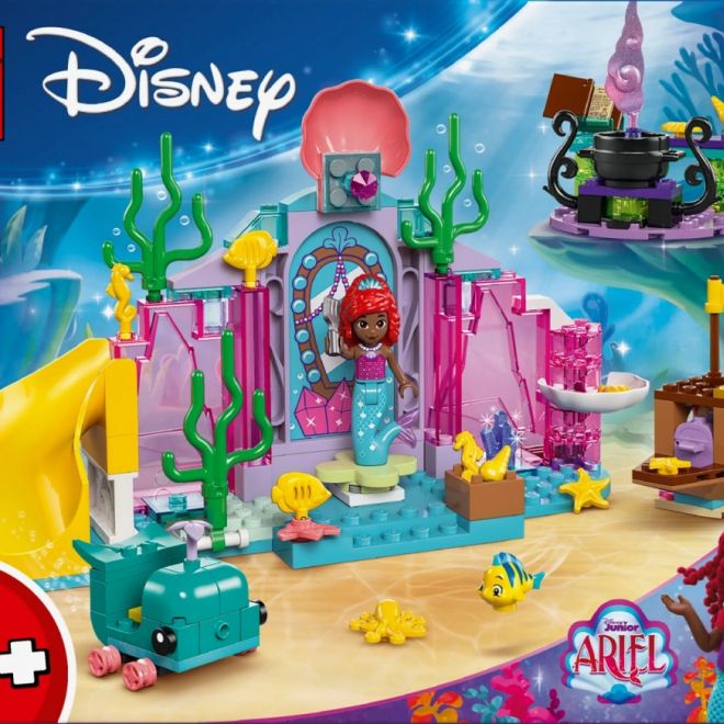 Stavebnice Disney Princess 43254 Arielčina křišťálová jeskyně