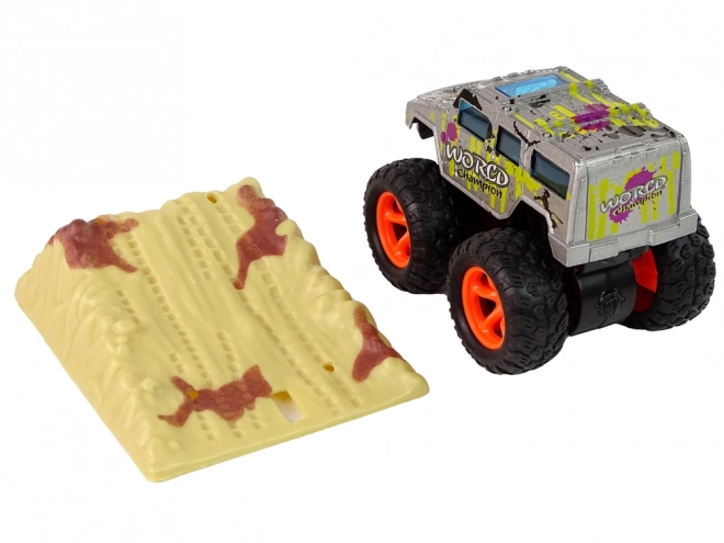 Monster Truck Big Foot gumové pneumatiky rampa