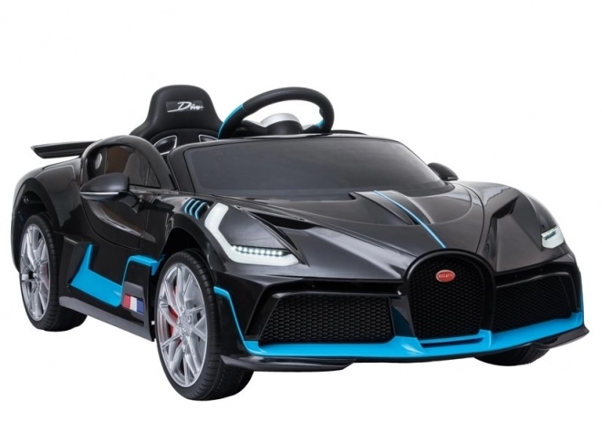 Bugatti Divo Battery Car Black Lacquered