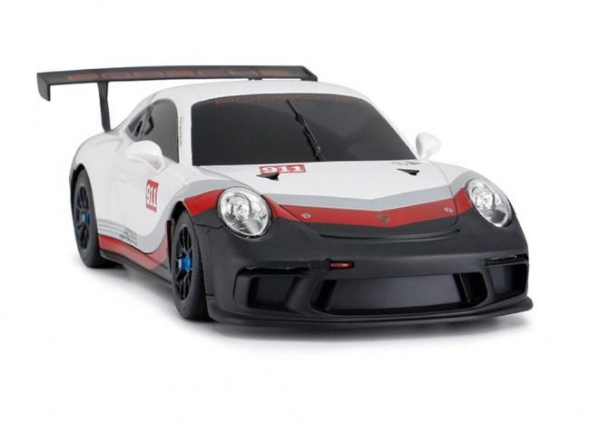 RC auto 1:18 Rastar Porshe 911 GT3 Bílá a šedá