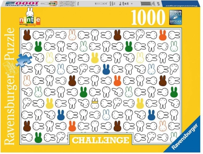 Ravensburger puzzle challenge: miffy 1000 dílků