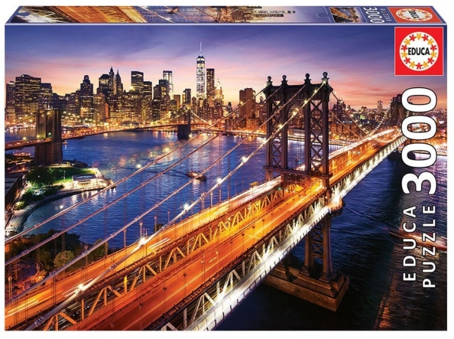 Puzzle 3000 prvků Manhattan