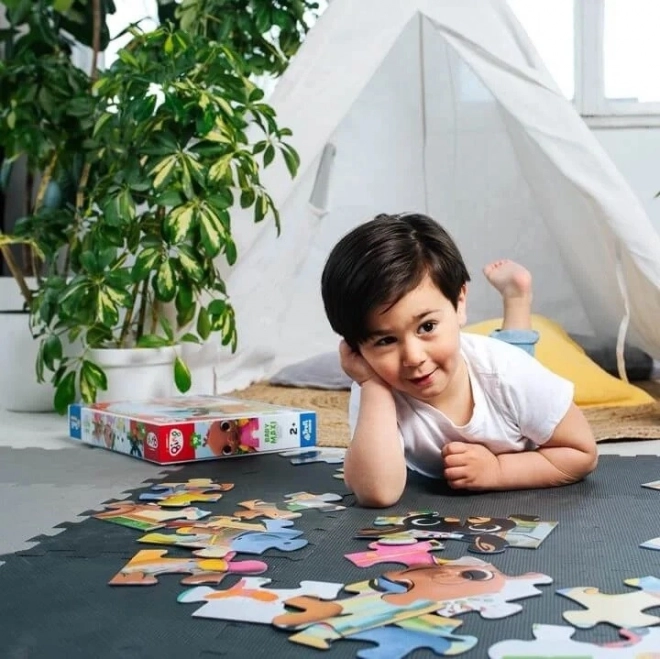 Baby MAXI 2x10 dílků puzzle Bing Bunny