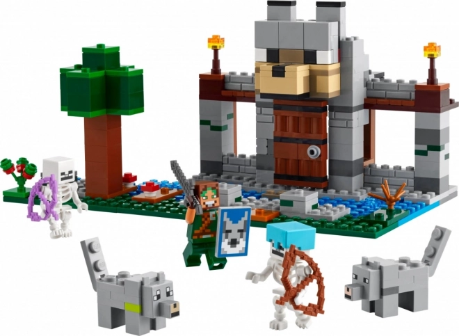 LEGO Minecraft 21261 Vlčí pevnost