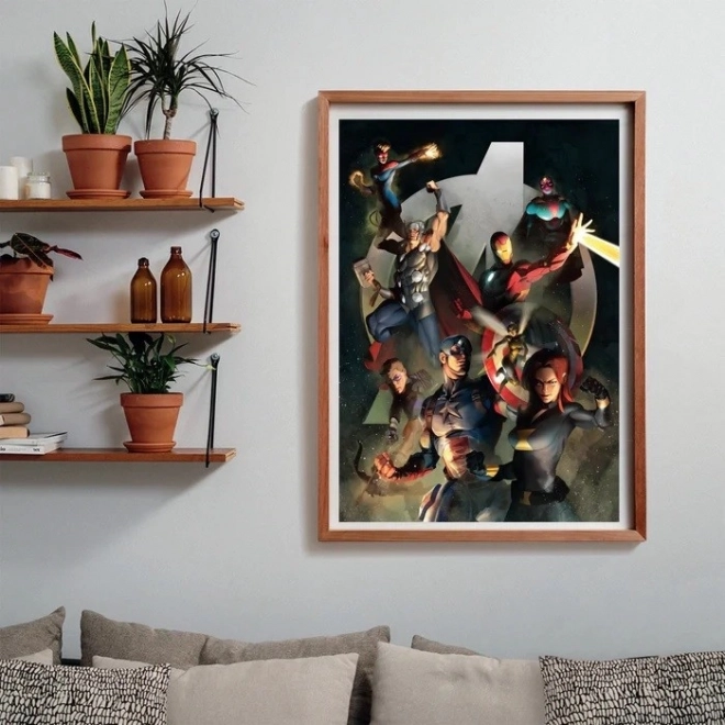 Puzzle 1000 prvků Disney 100 Avengers