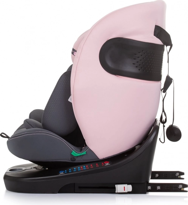 CHIPOLINO Autosedačka Motion i-Size 40-150cm Isofix 360, Flamingo