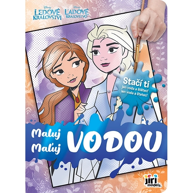 Omalovánka Maluj vodou FROZEN - Ledové království