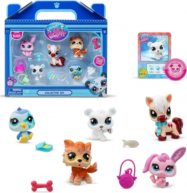 Littlest Pet Shop zimní motiv