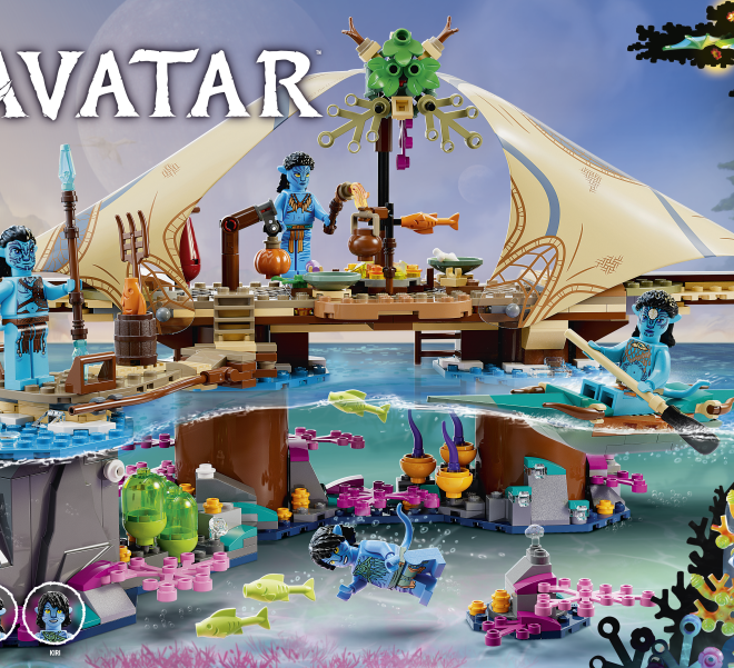 LEGO® Avatar 75578 Dům kmene Metkayina na útesu