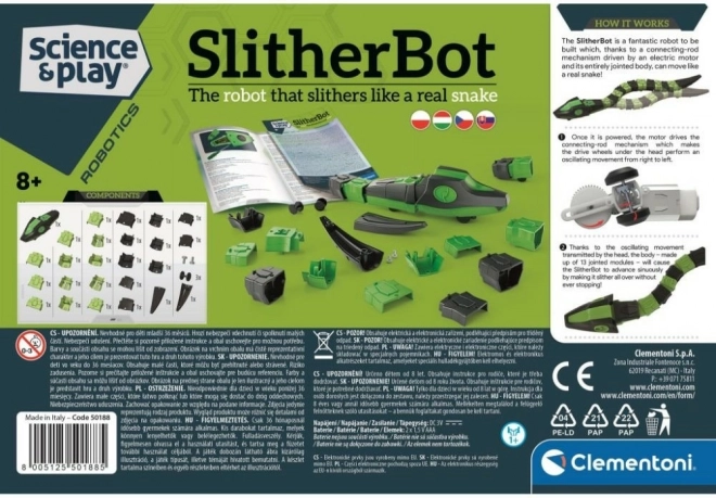 Clementoni Robotika: SlitherBot - Robotický Had