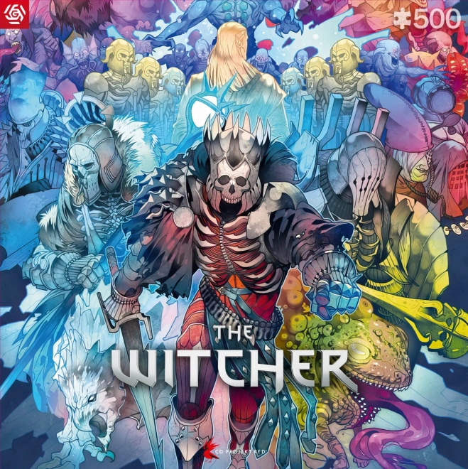 Puzzle The Witcher: Frakce Monster 500 dílků