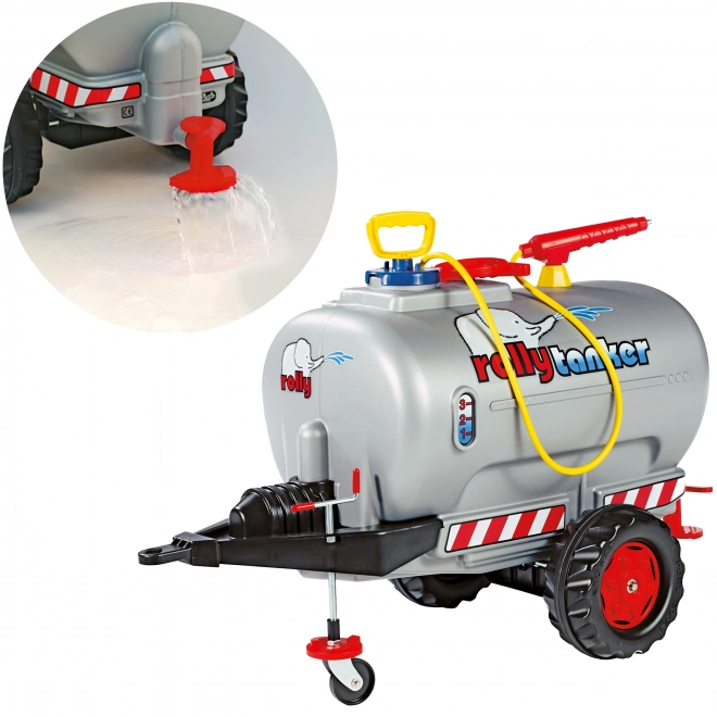 Vodní cisternový přívěs Rolly Toys s rozprašovačem a pumpou