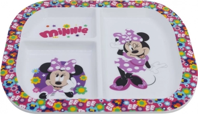 Dětský obdélníkový talíř s motivem Minnie