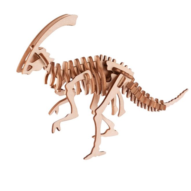 Woodcraft Dřevěné 3D puzzle Parasaurolophus