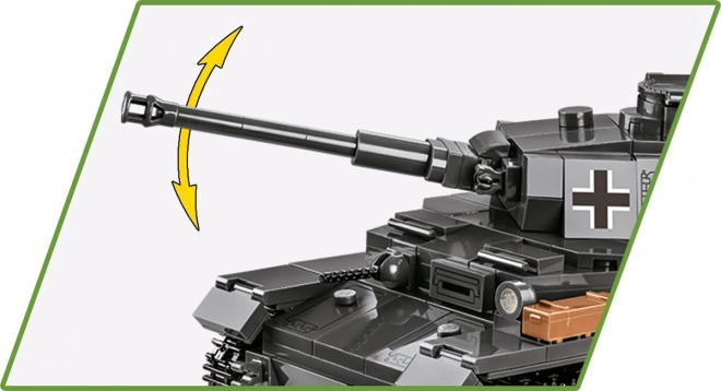 COBI 3127 World War II Německý tank Panzerkampfwagen IV Ausf. G 1:35