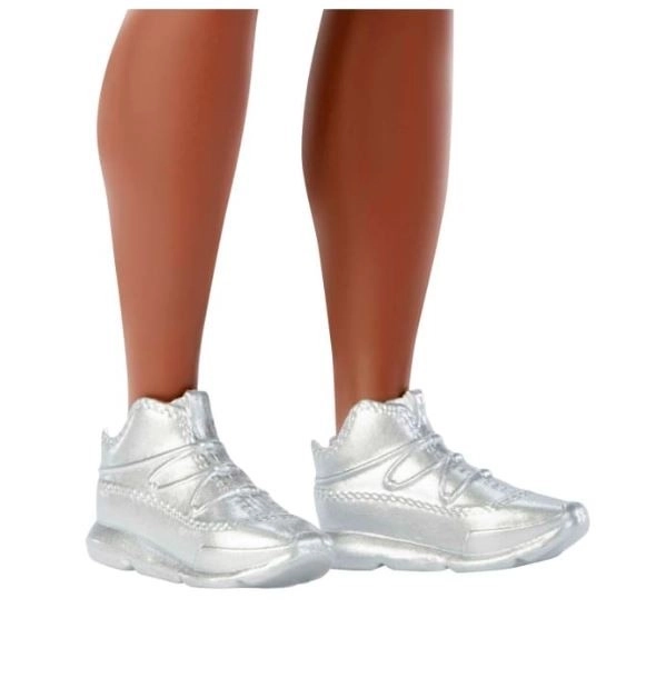 Lalka Ken Barbie Fashionistas s černými kudrnatými vlasy