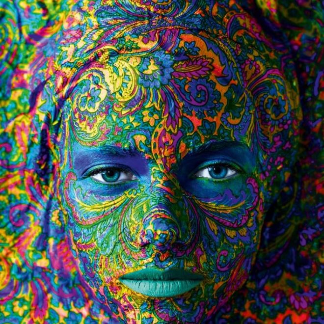 BLUEBIRD Puzzle Face Art: Portrét ženy 1000 dílků