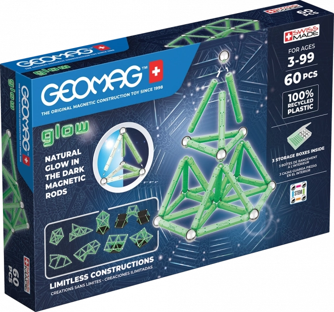 GEOMAG Glow 60 dílků