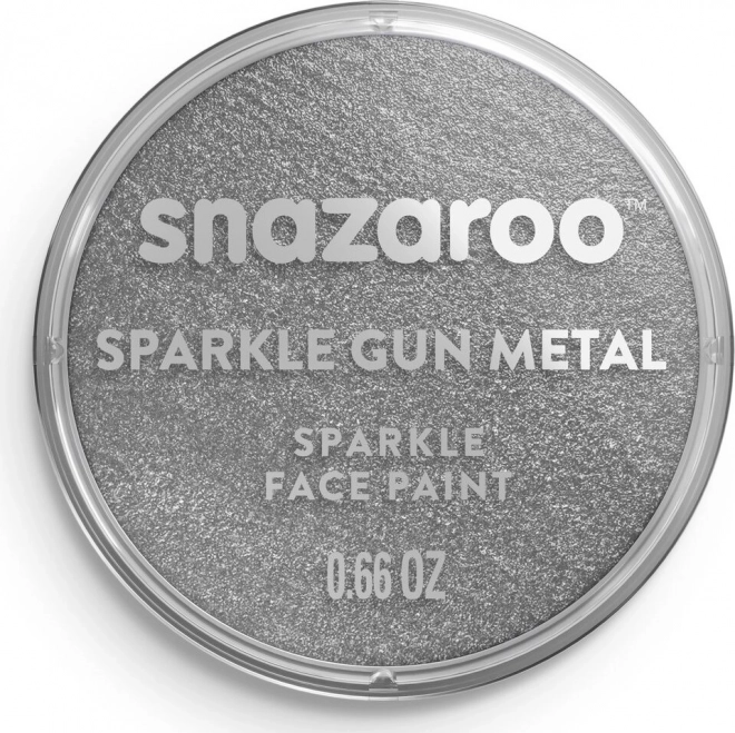 SNAZAROO Barva na obličej Třpytivá Šedá (Gun Metal Grey) 18ml