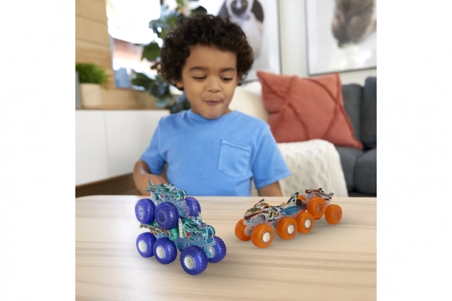 Hot Wheels Monster Trucks Power Smashers sada aut