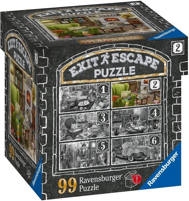 Exit Puzzle: Obývací pokoj 99 dílků