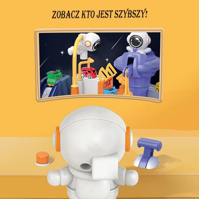 Interaktivní dráha pro auta Dobrodružství astronauta