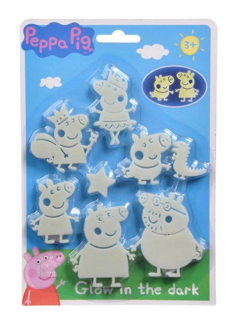 Svítící figurky na zeď Prasátko Peppa