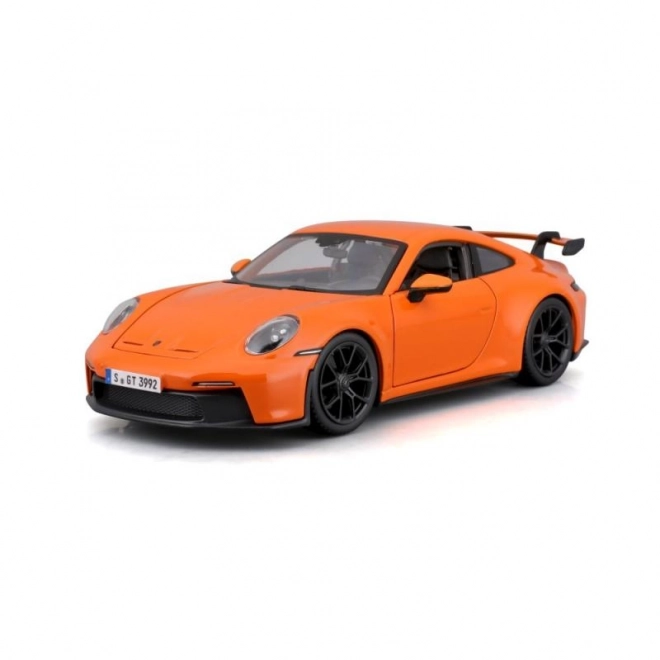 Bburago Porsche 911 GT3 model oranžový 1:24