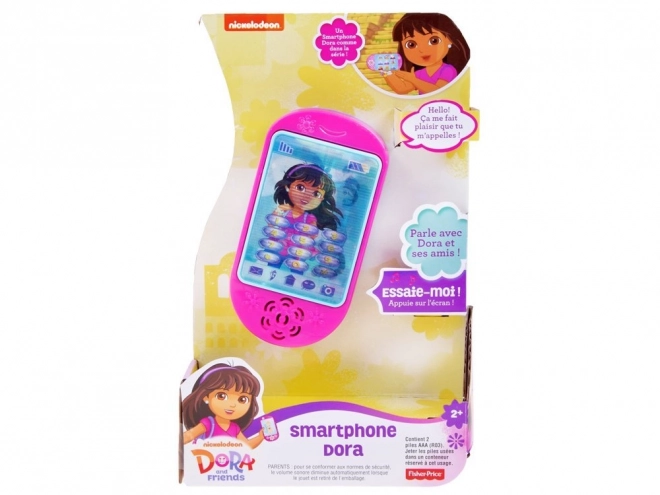 Interaktivní chytrý telefon Dora pro batolata