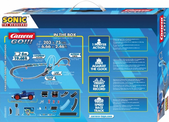 Autodráha Carrera GO Challenger Sonic