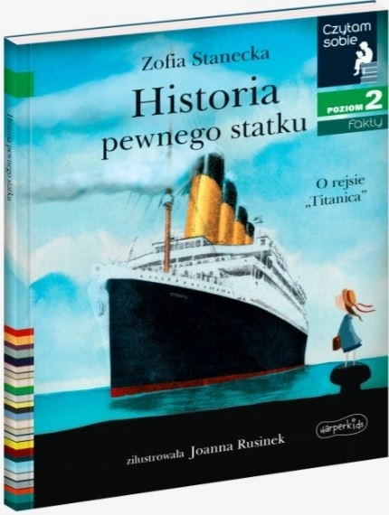 Brožura Příběh lodi. O plavbě Titaniku. Čtení pro sebe. Úroveň 2