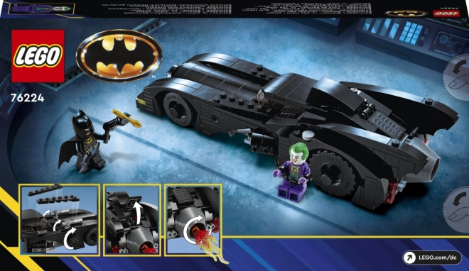 LEGO® DC Batman™ 76224 Batman™ vs. Joker™ Honička v Batmobilu