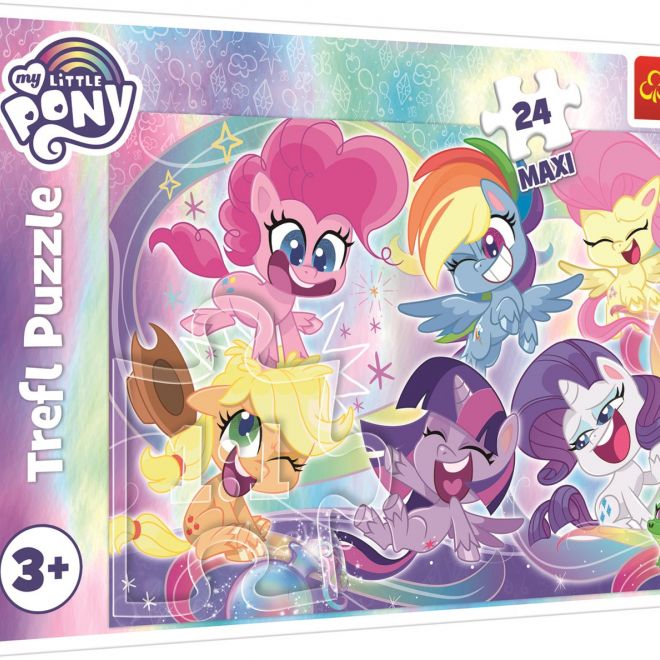 TREFL Puzzle My little Pony: Přátelství MAXI 24 dílků