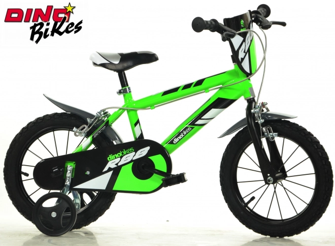 Dino Bikes Dětské kolo 14" zelené 2017
