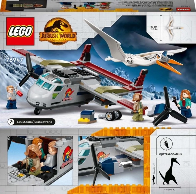 LEGO Jurassic World 76947 Quetzalcoatlus – přepadení letadla