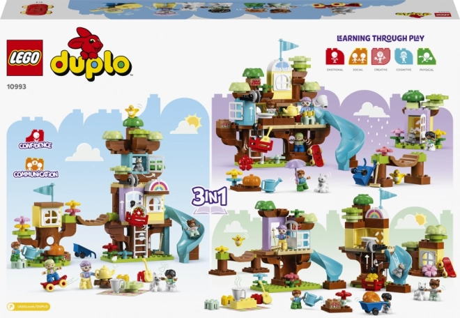 LEGO® DUPLO® 10993 Dům na stromě 3 v 1