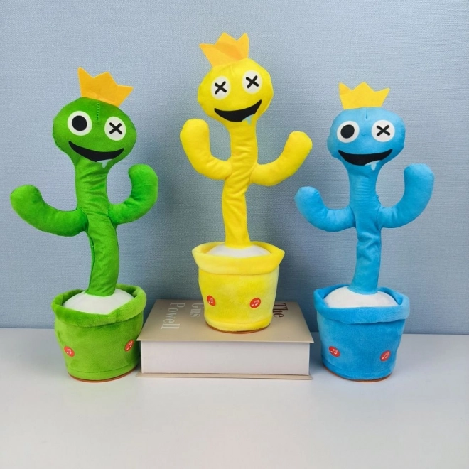 Dětská hračka - Tančící a zpívající maskot ROBLOX RAINBOW FRIENDS - zelený