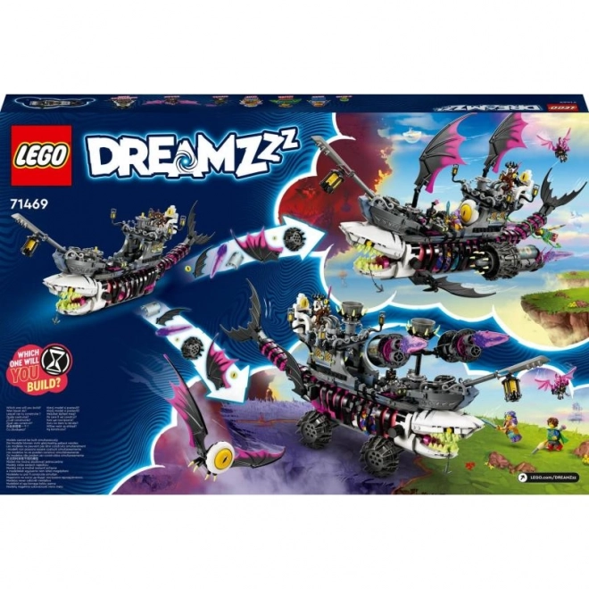 LEGO® DREAMZzz™ 71469 Žraločí loď z nočních můr